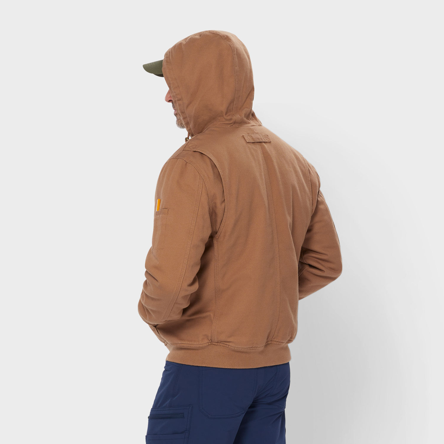 Men's Fire Hose Flannel-Lined Hooded Action Jac | Duluth Trading