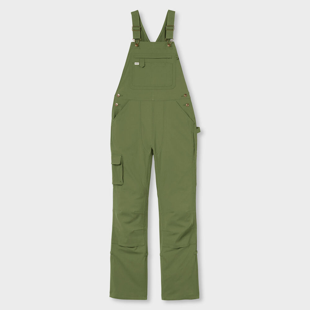 Women's Plus Heirloom Gardening Lined Bib Overalls Main Image
