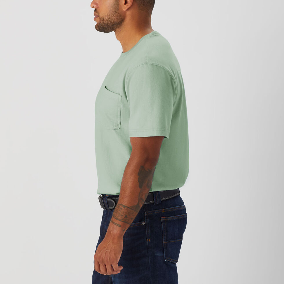 Men's Longtail T Standard Fit Short Sleeve Shirt With Pocket