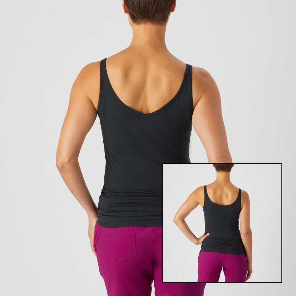 Women's No-Yank Reversible Thin Strap Tank | Duluth Trading Company