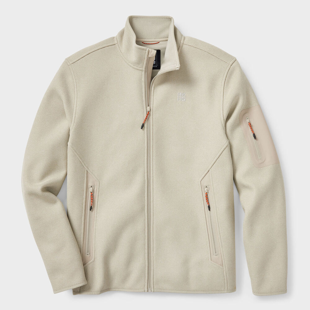 Men's AKHG Graveltec Standard Fit Full Zip Mock Main Image