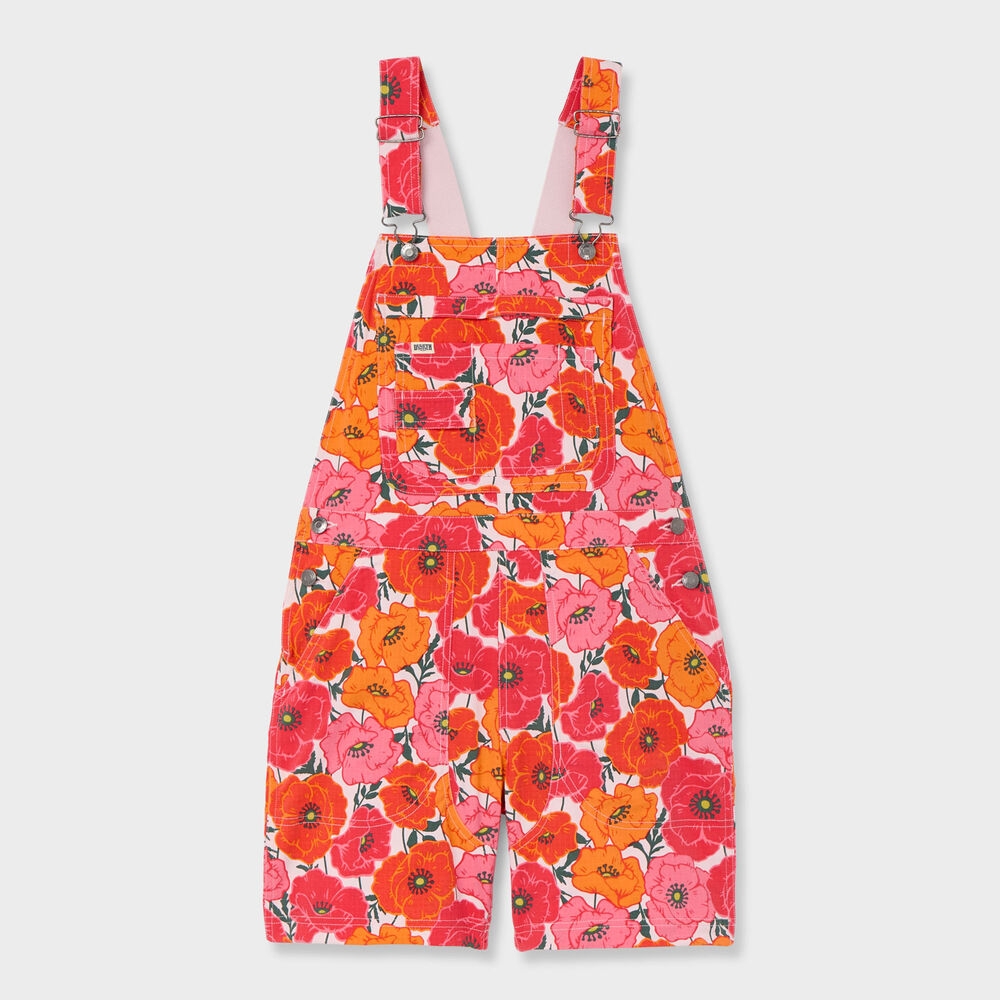 Women's Heirloom Gardening 7'' Short Overalls Main Image