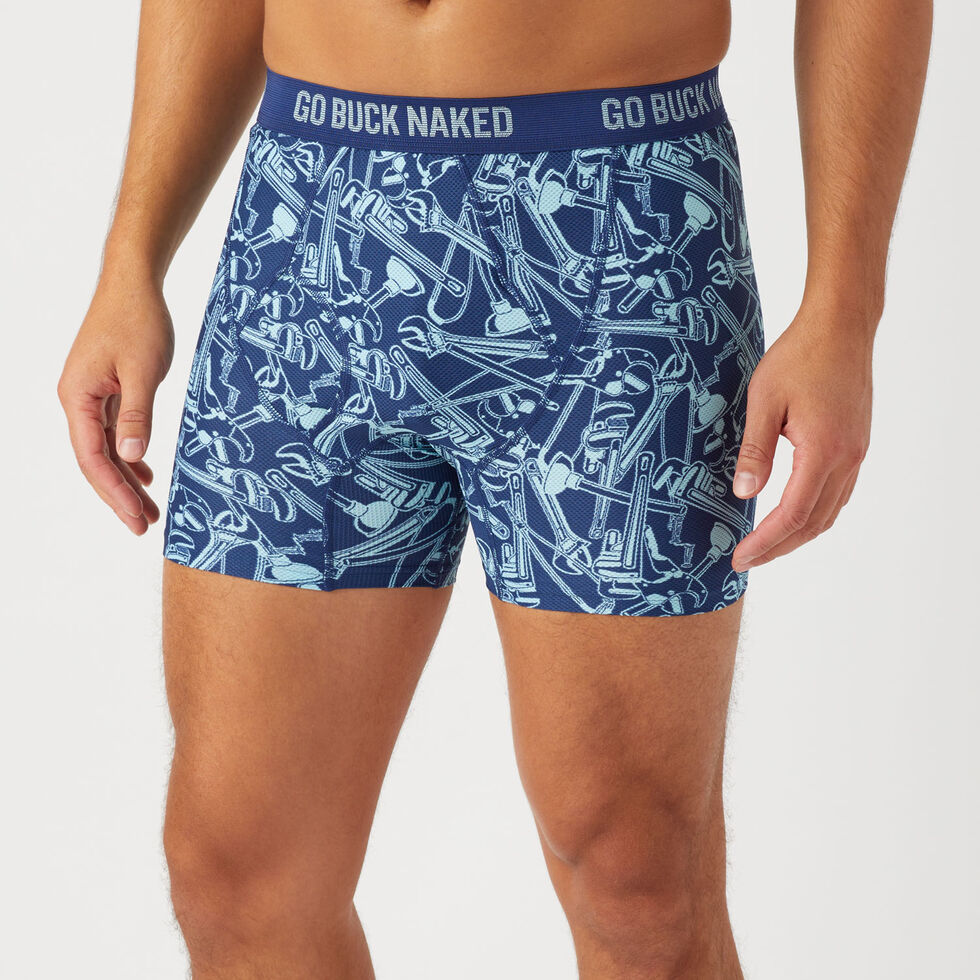 Duluth Trading Co, Underwear & Socks, Excellent Used Condition Mens Duluth  Go Buck Naked Lucky Boxer Brief Size Large