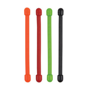 NiteIze Gear Tie Reusable Rubber Twist Tie 3 Inch - 4 Pk.