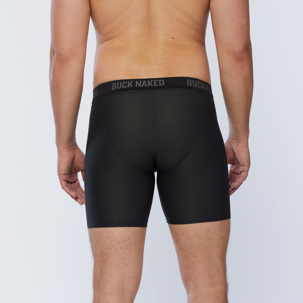 Men's Buck Naked Bullpen 3D Boxer Briefs Main Image