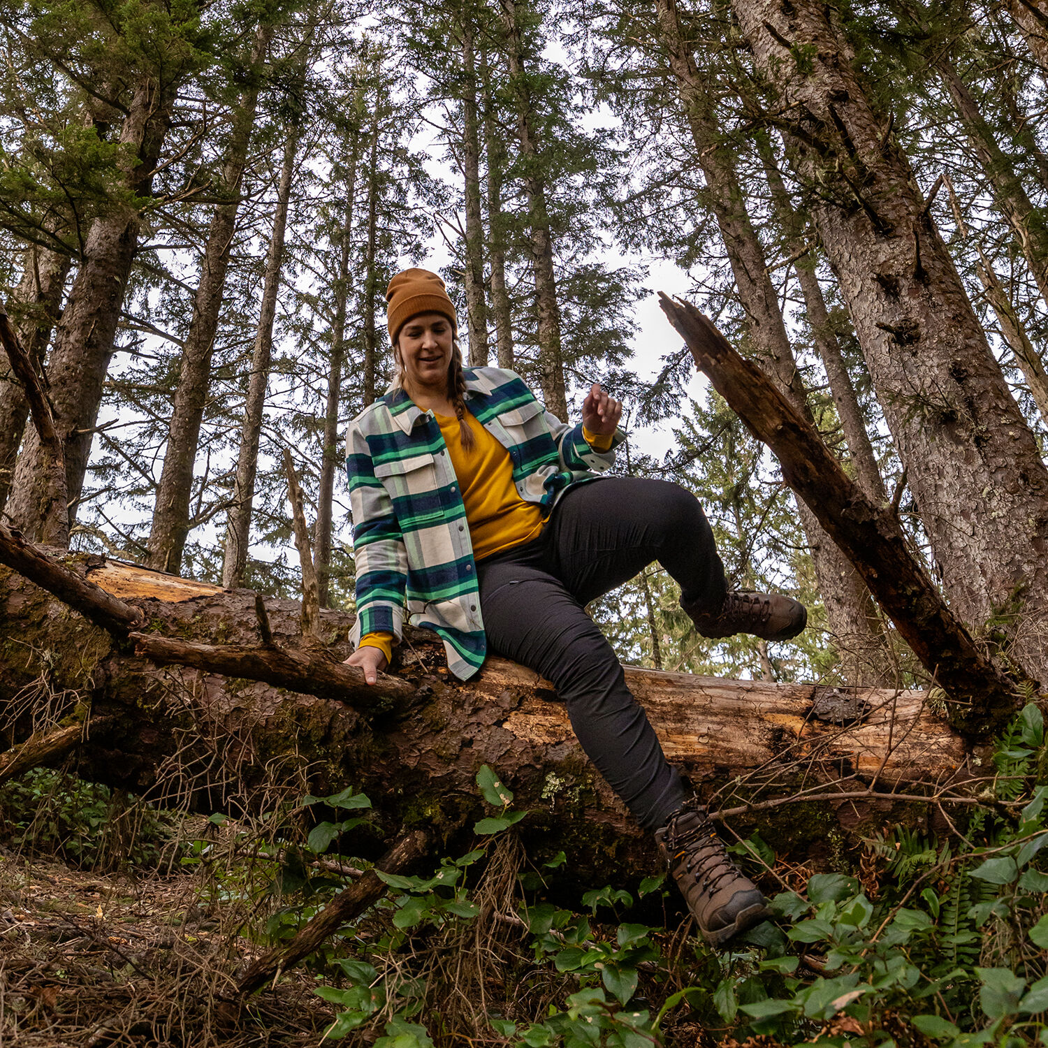 Women's AKHG Roadless Slim Leg Fleece-Lined Pants | Duluth Trading