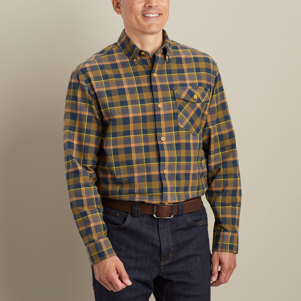Men's Iron Mountain Oxford Relaxed Pattern Shirt Main Image