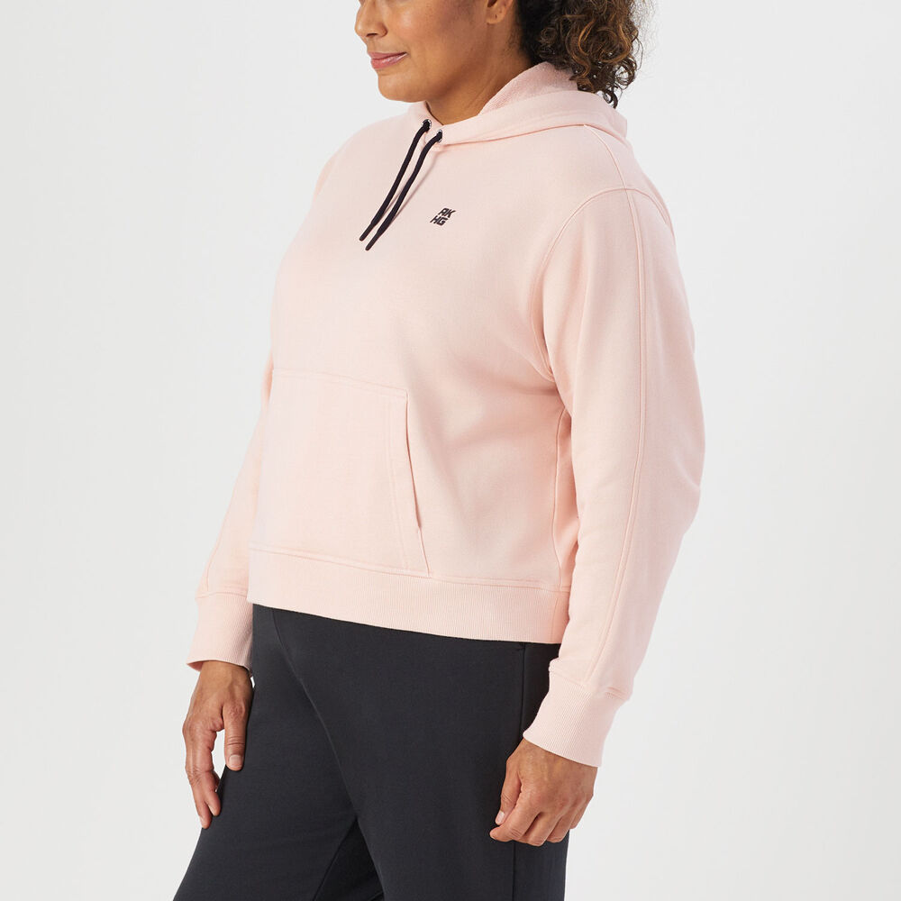 Women's Plus AKHG Crosshaul Cotton Hoodie Sweatshirt Main Image