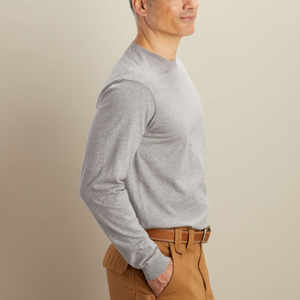Men's Longtail T Trim Fit Long Sleeve T-Shirt