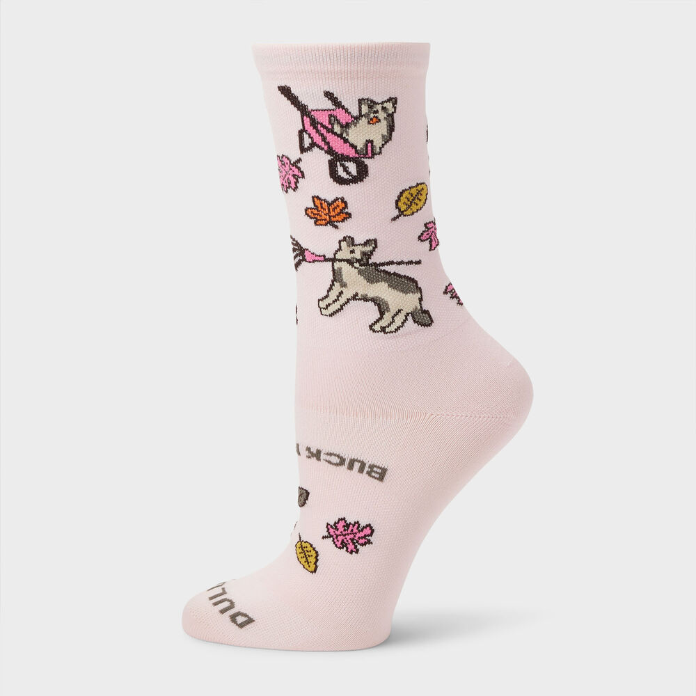 Women's Buck Naked Crew Socks Main Image