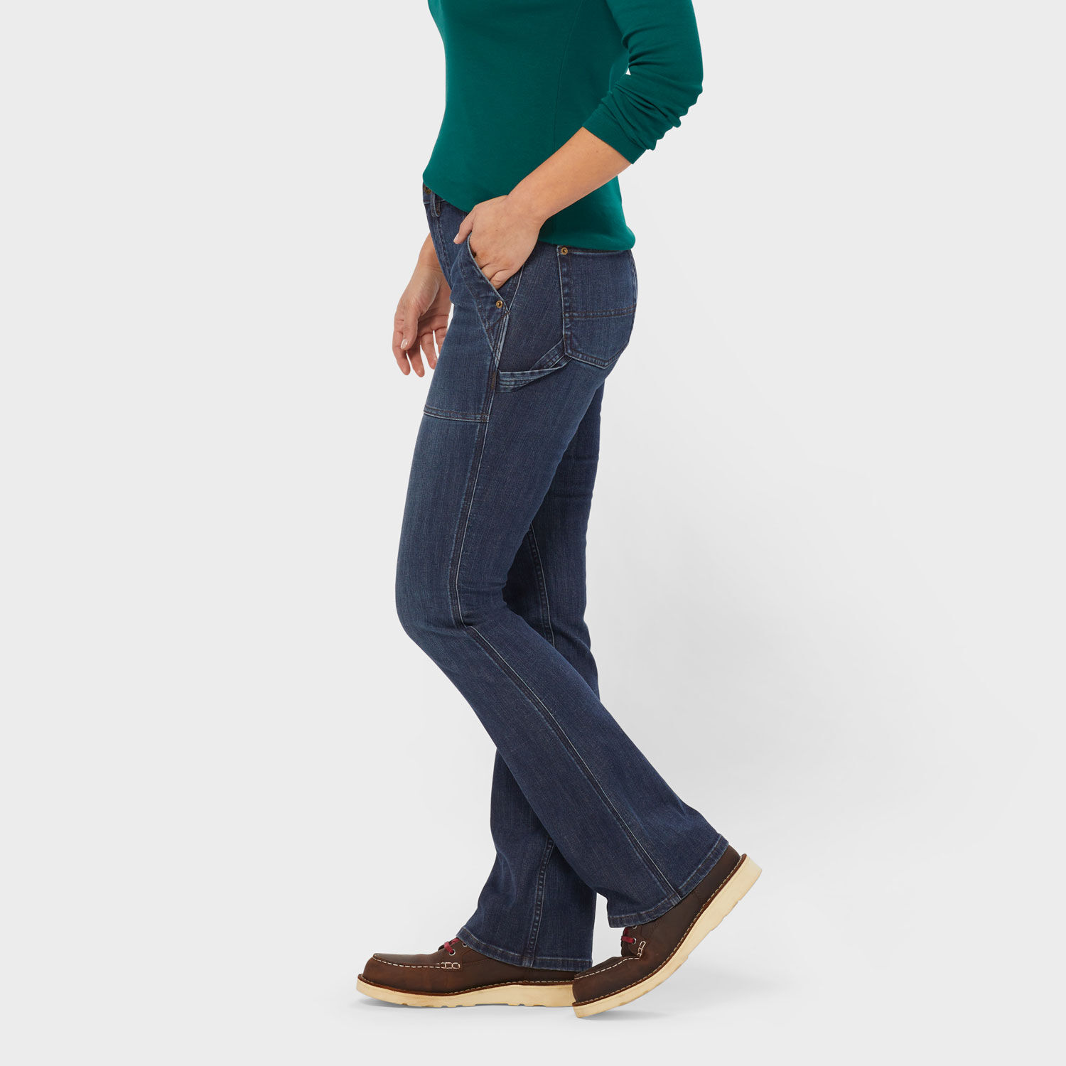 Women's Double Flex® Denim Bootcut Jeans | Duluth Trading Company