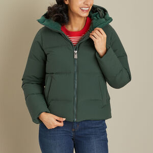 Women's Ruffer Puffer Down Jacket