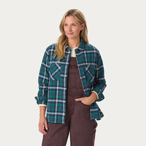 Women's Oversized Burlyweight Flannel Shirt