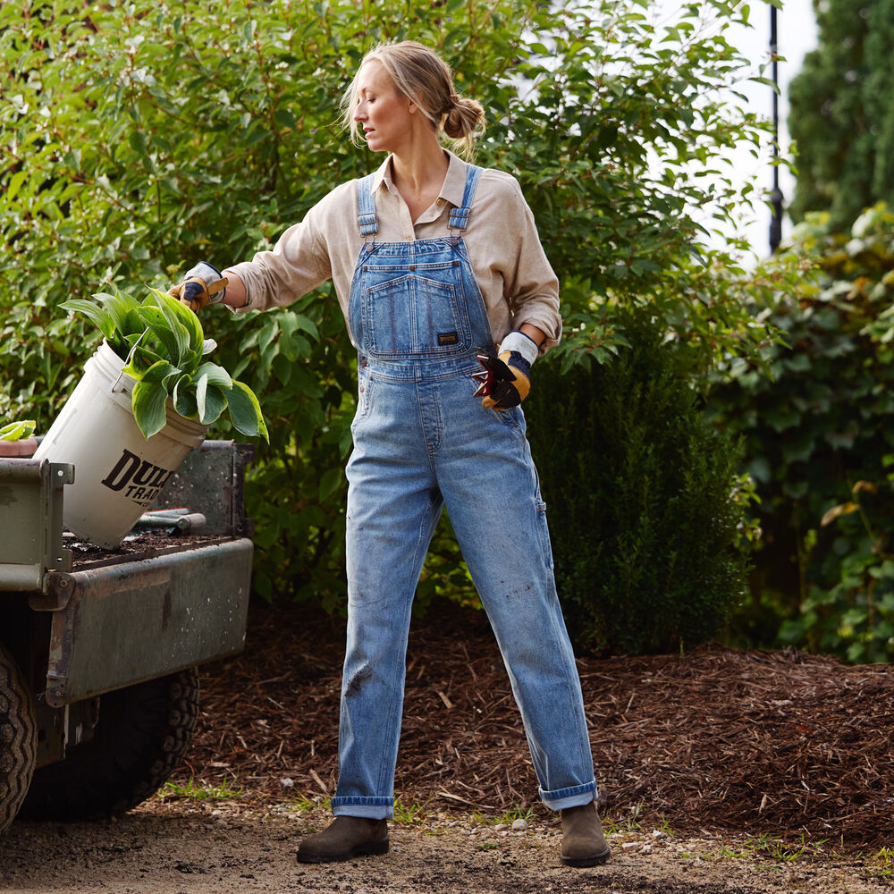 Women's Duluth Heritage Denim Overall Main Image