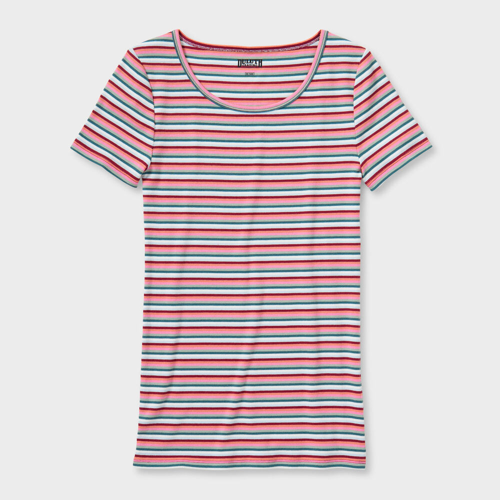 Women's No-Yank Luxe Rib Short Sleeve Tee Main Image
