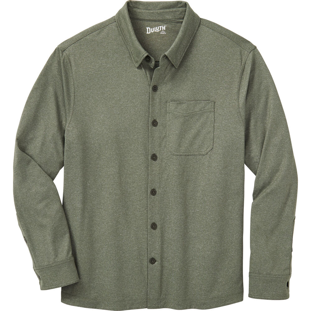 Men's Powercord Standard Fit Long Sleeve Button Down Main Image