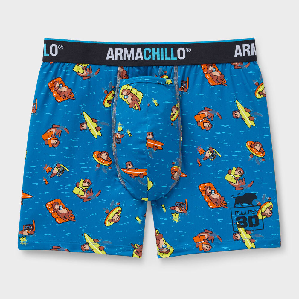 Men's Armachillo Pattern Bullpen 3D Boxer Briefs Main Image