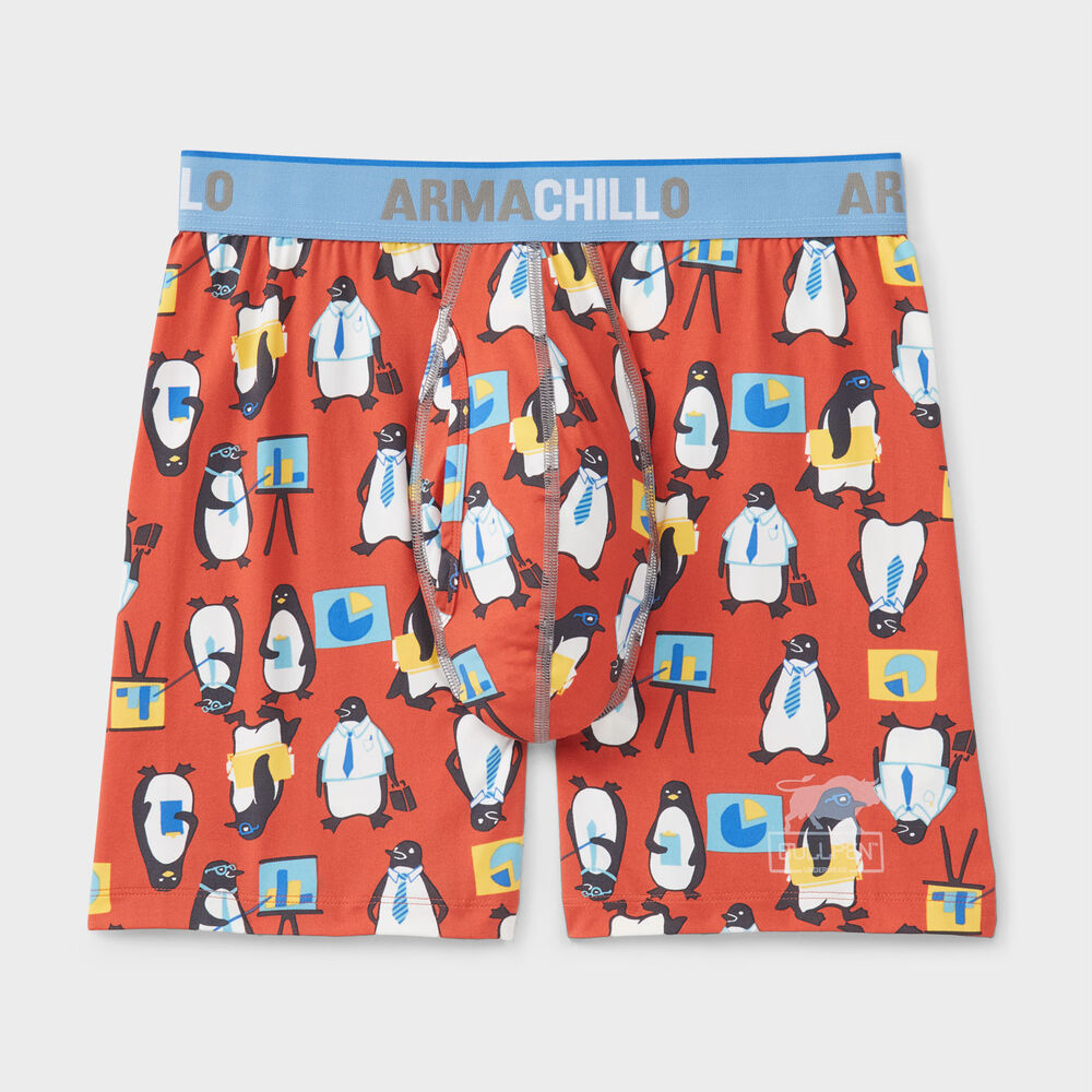 Men's Armachillo Pattern Bullpen Boxer Briefs Main Image