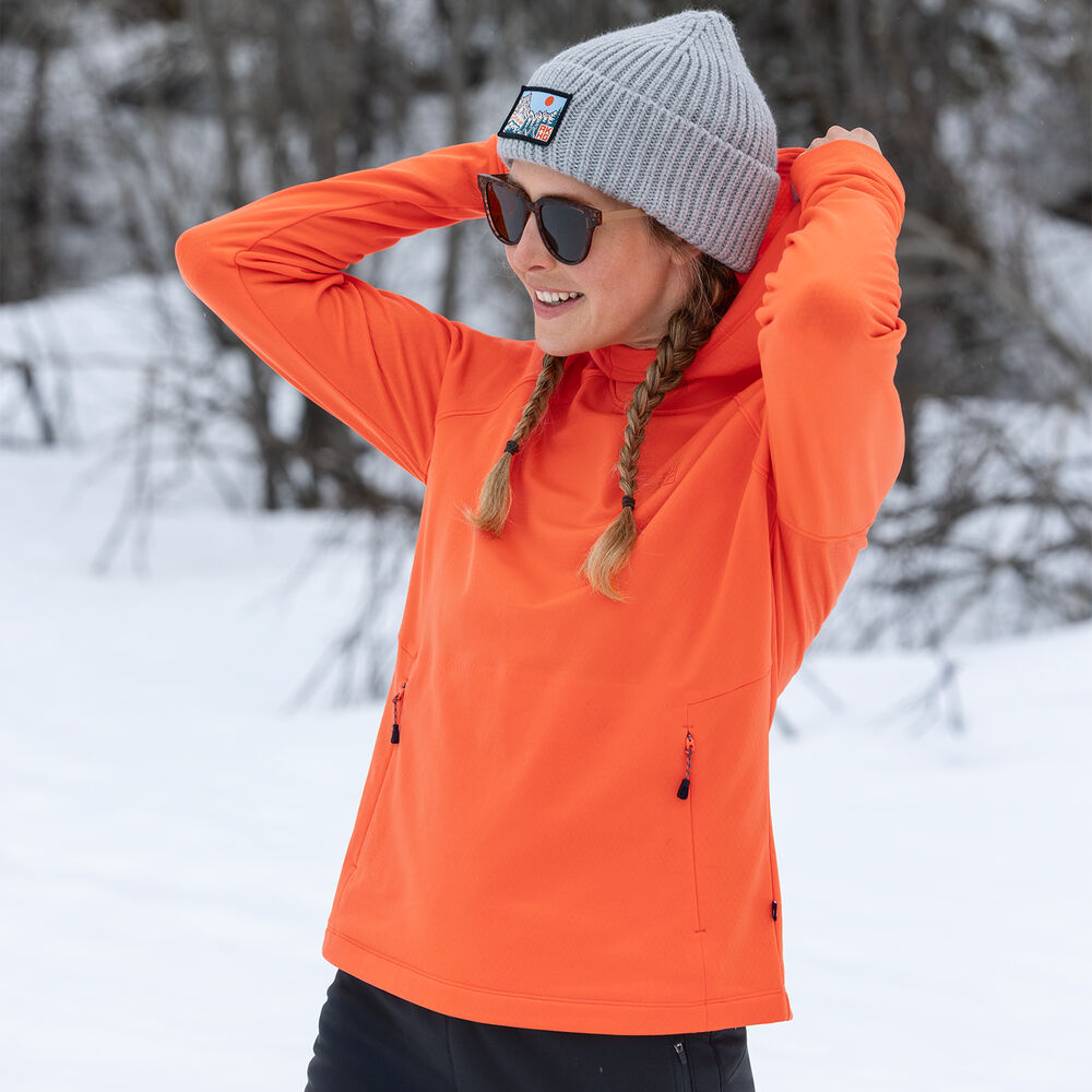 Women's AKHG Crosslayer Fleece Hoodie Main Image