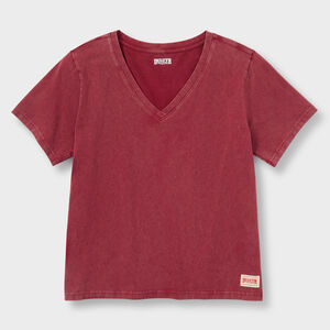 Women's Duluth Heritage Washed V-Neck Tee