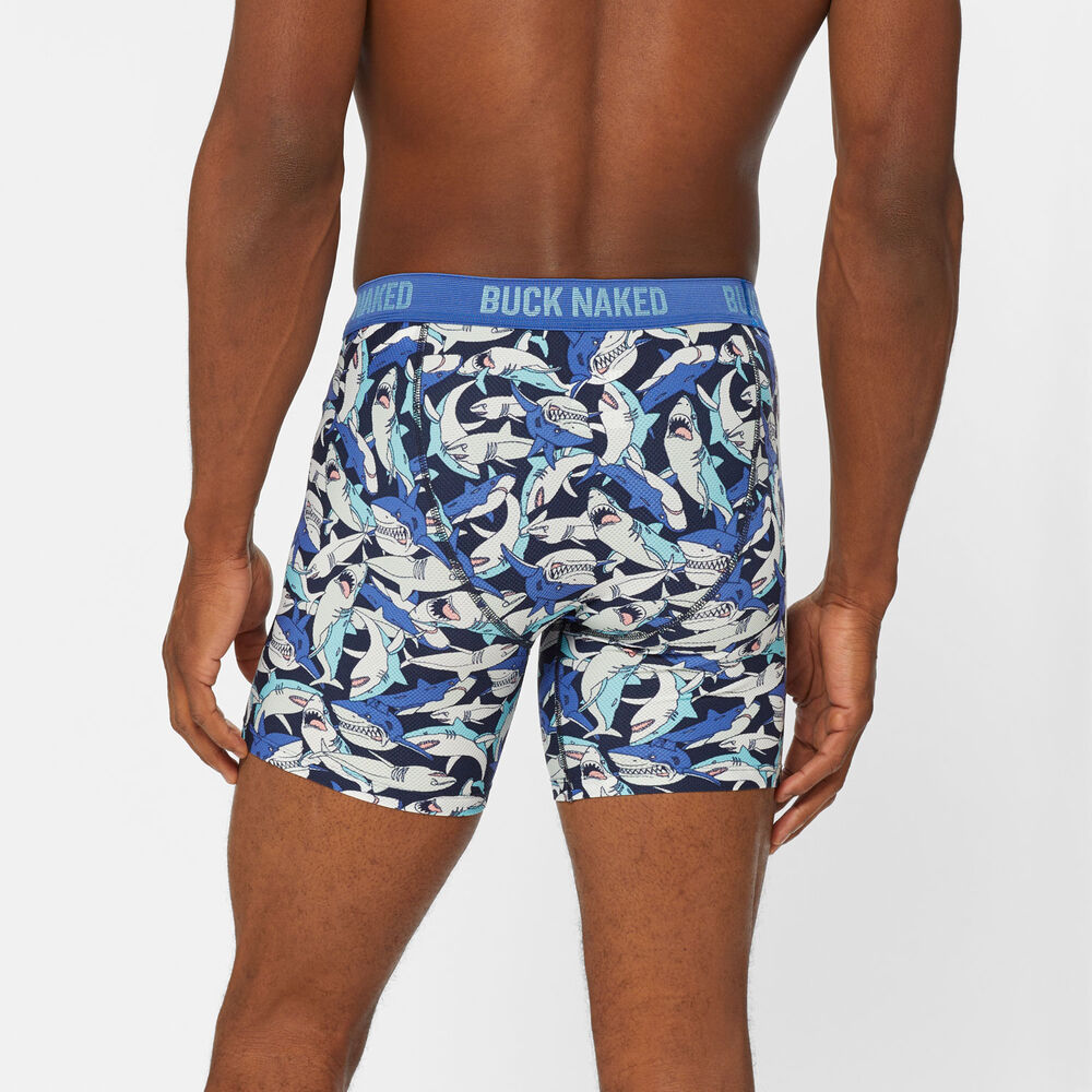 Men's Buck Naked Pattern Bullpen Boxer Briefs Main Image