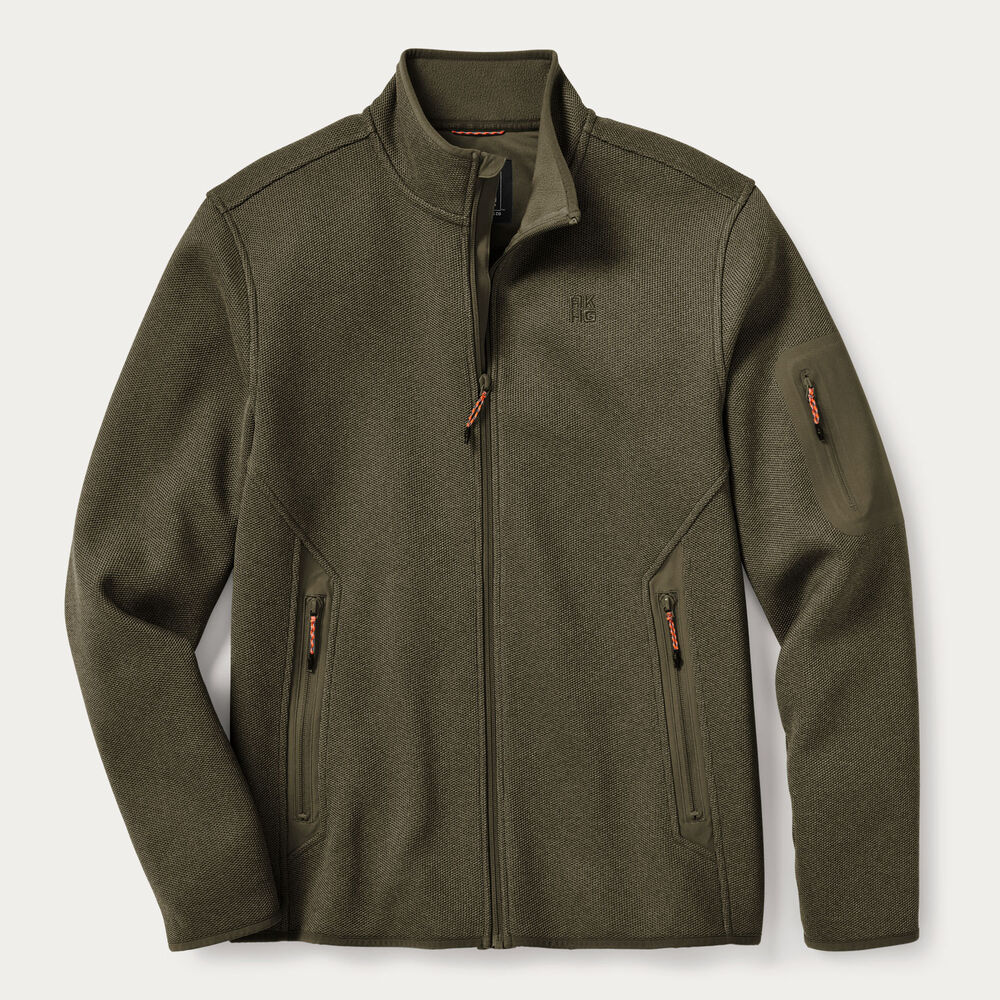 Men's AKHG Graveltec Standard Fit Full Zip Mock Main Image