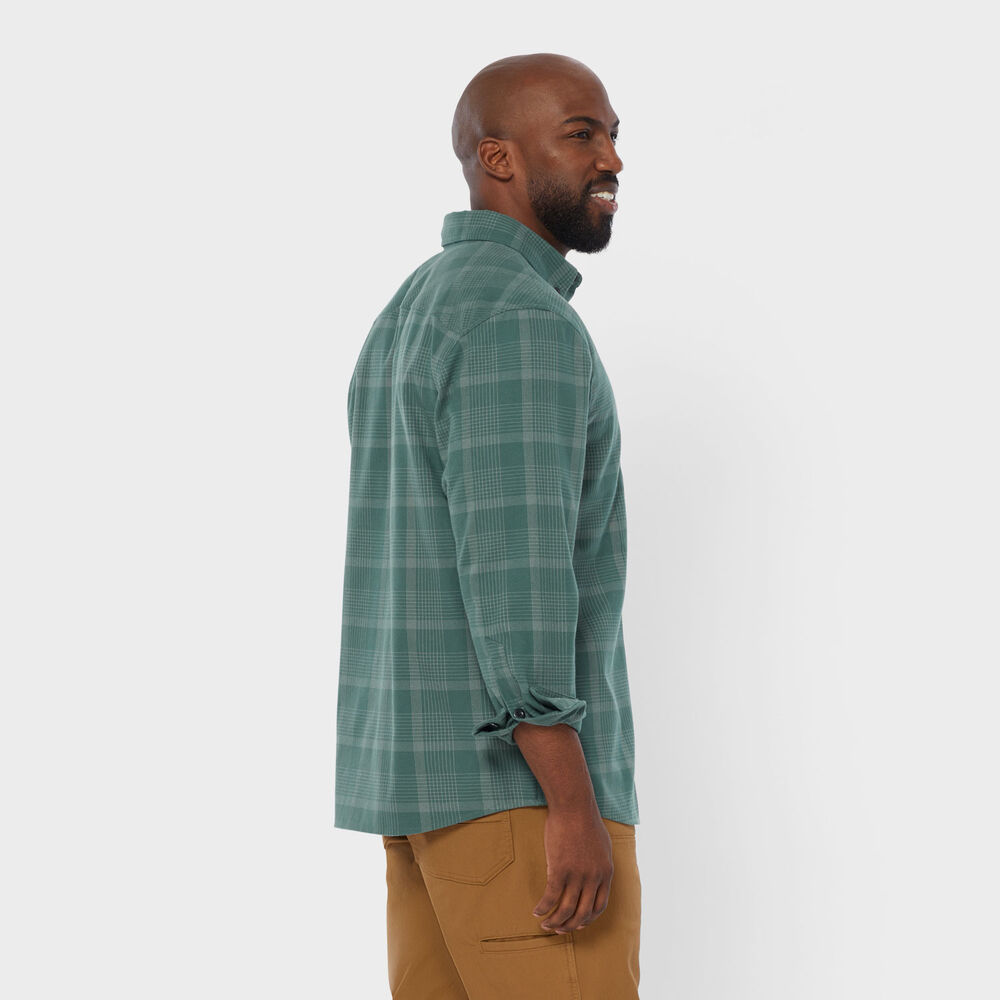 Men's AKHG Boar's Nest Relaxed Fit Flannel Shirt Main Image