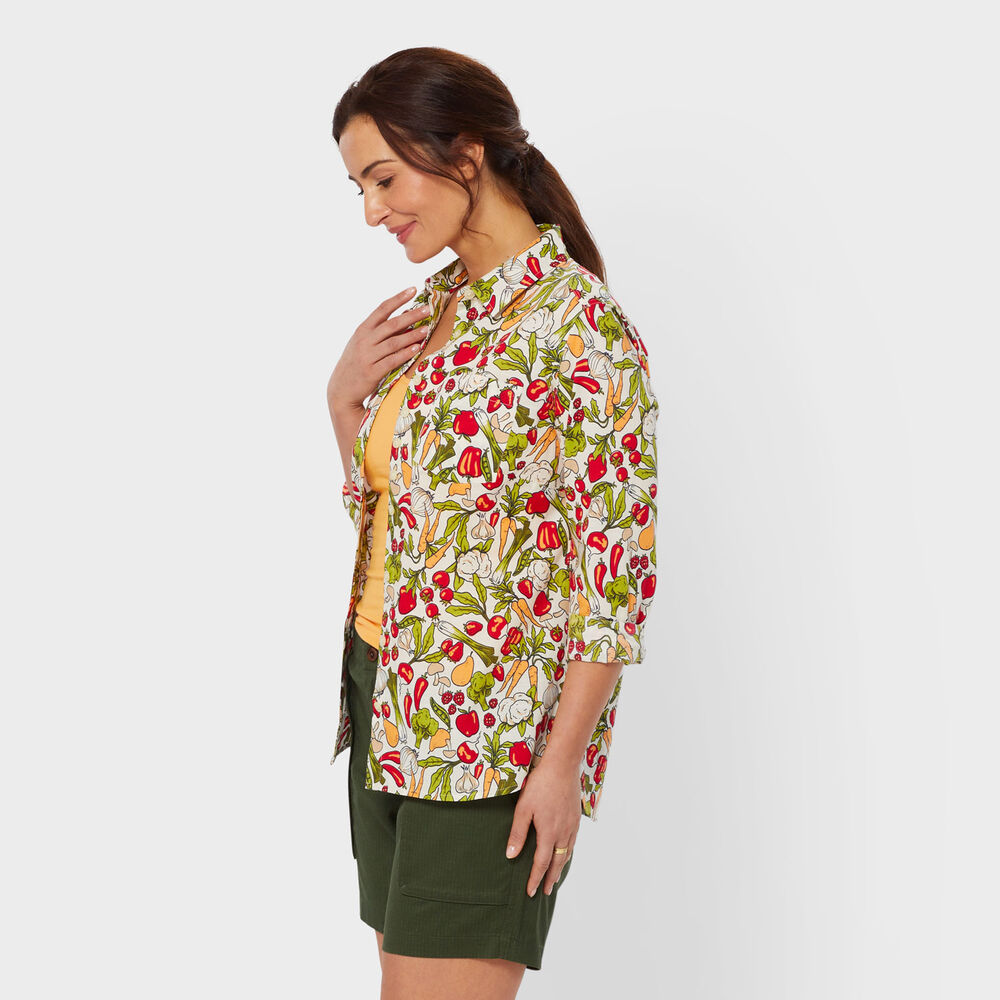 Women's Chick-Nic Long Sleeve Shirt Main Image