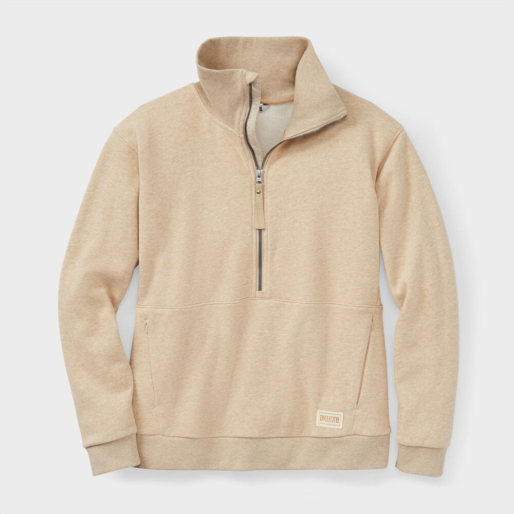 Women's Lazy French Terry 1/4 Zip Pullover Main Image