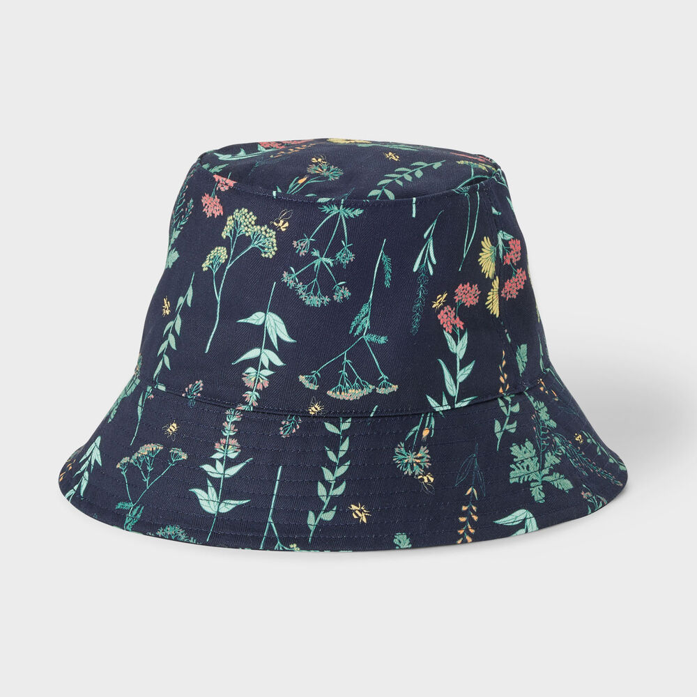 Women's Cotton Twill Pattern Bucket Hat NWF L/XL Main Image
