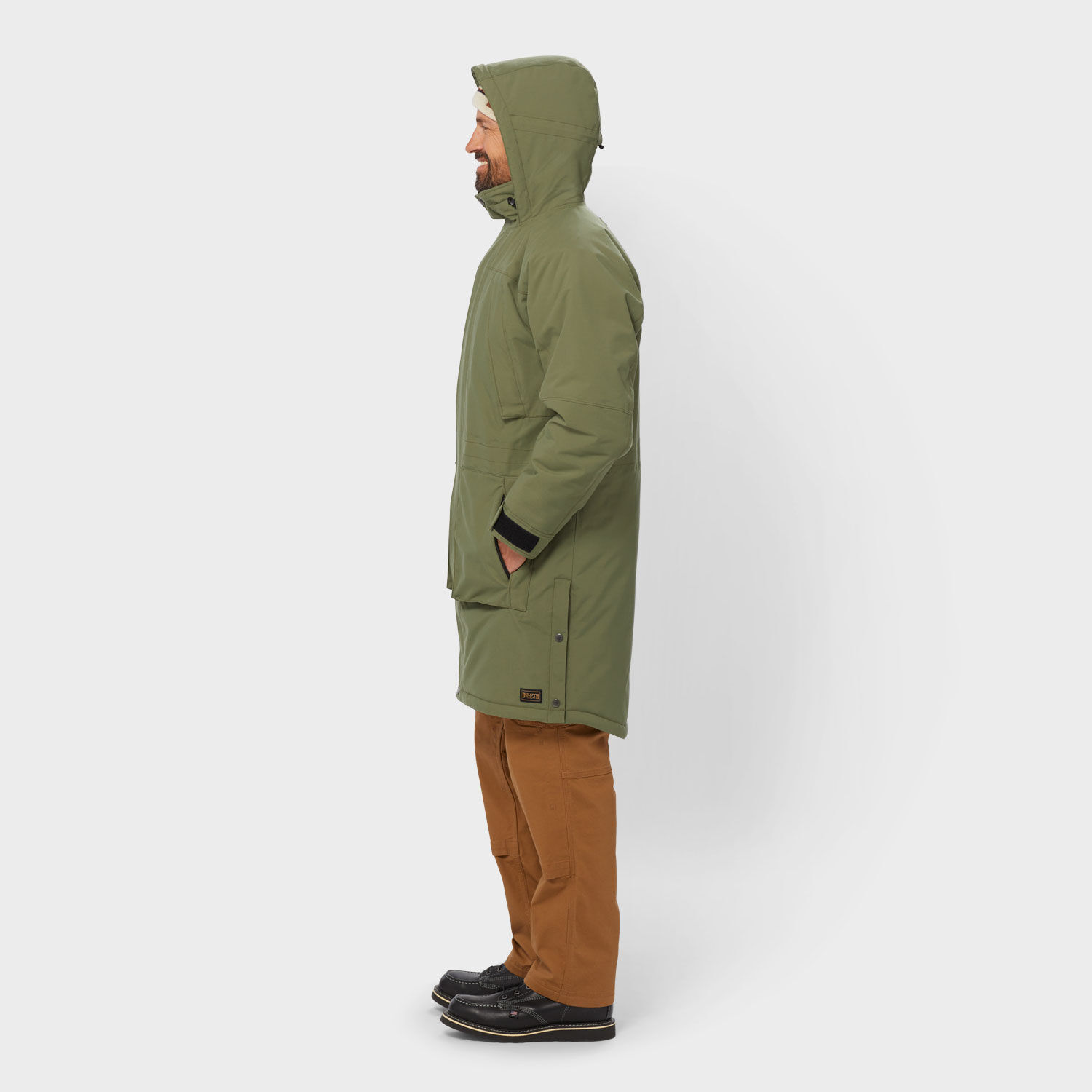 Men's Whaleback Waterproof Insulated Long Coat | Duluth Trading