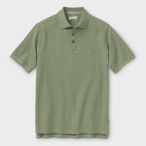 Men's No Polo Shirt Short Sleeve with Pocket