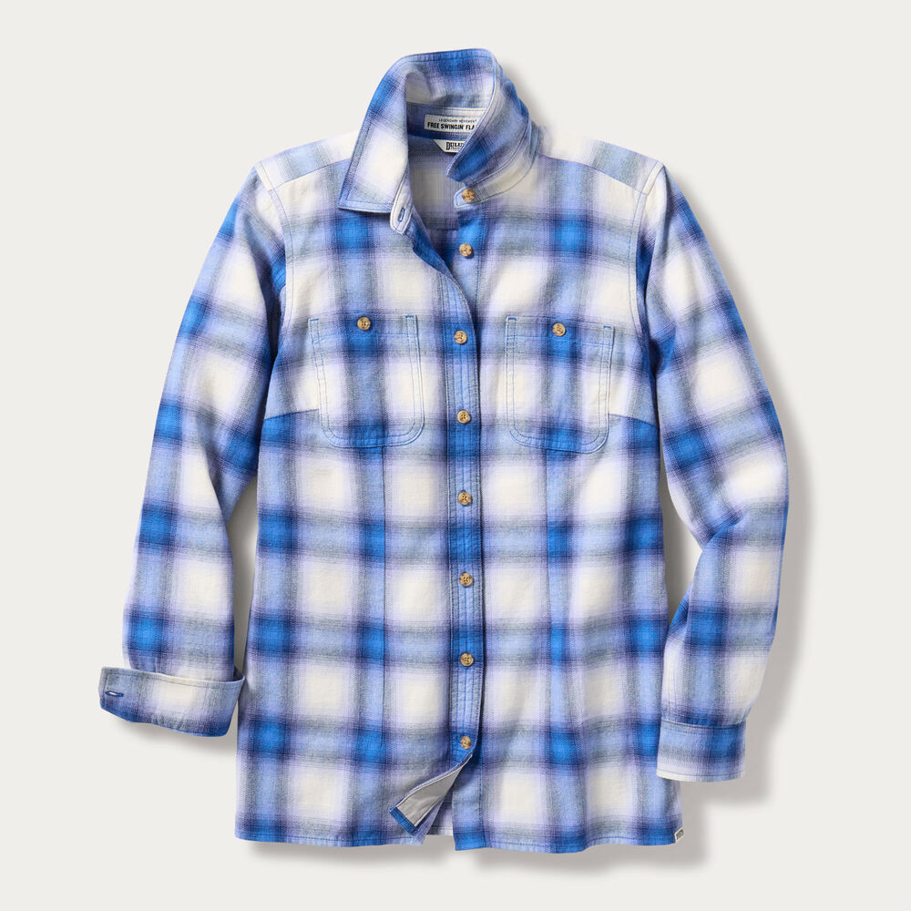 Women's Free Swingin' Flannel Shirt Main Image