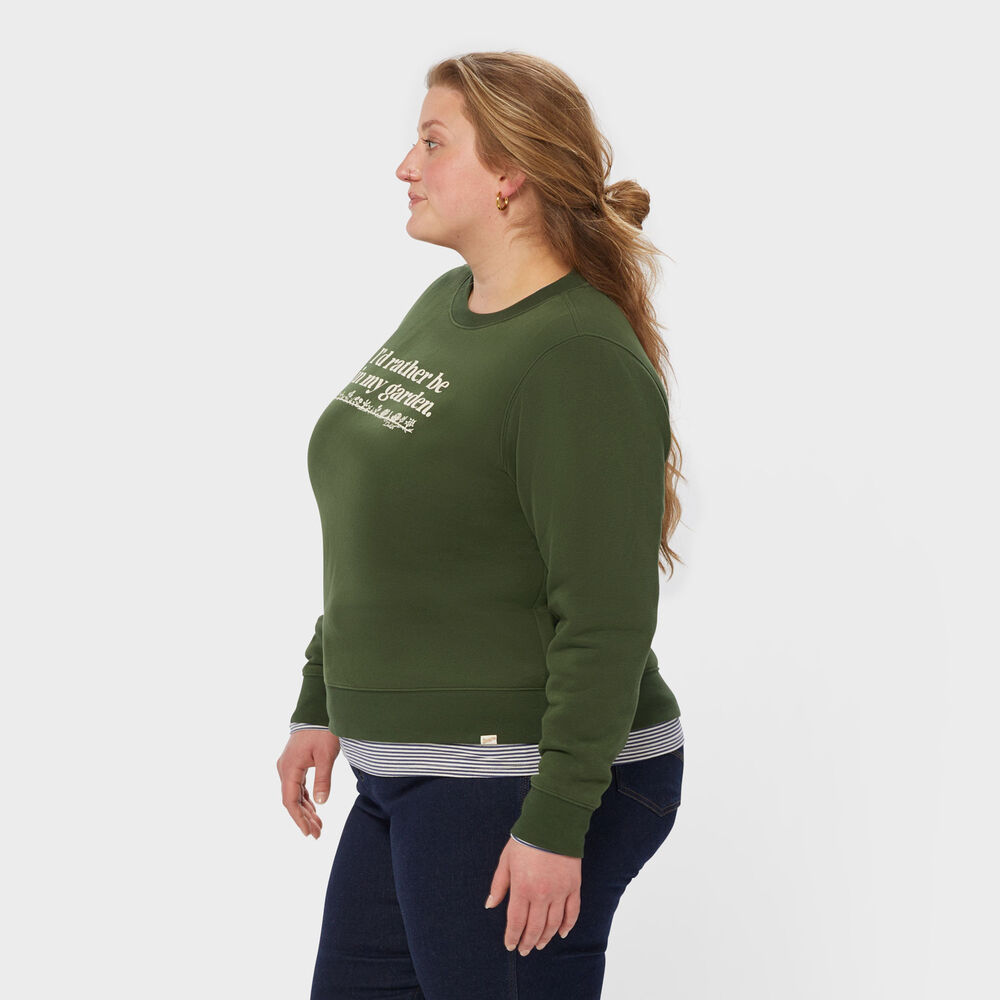 Women's Plus Duluth Heritage Crewneck Sweatshirt Main Image