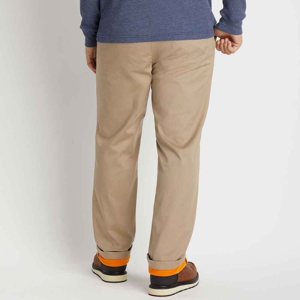 Men's 40 Grit Flex Twill Fleece Lined Pants Main Image