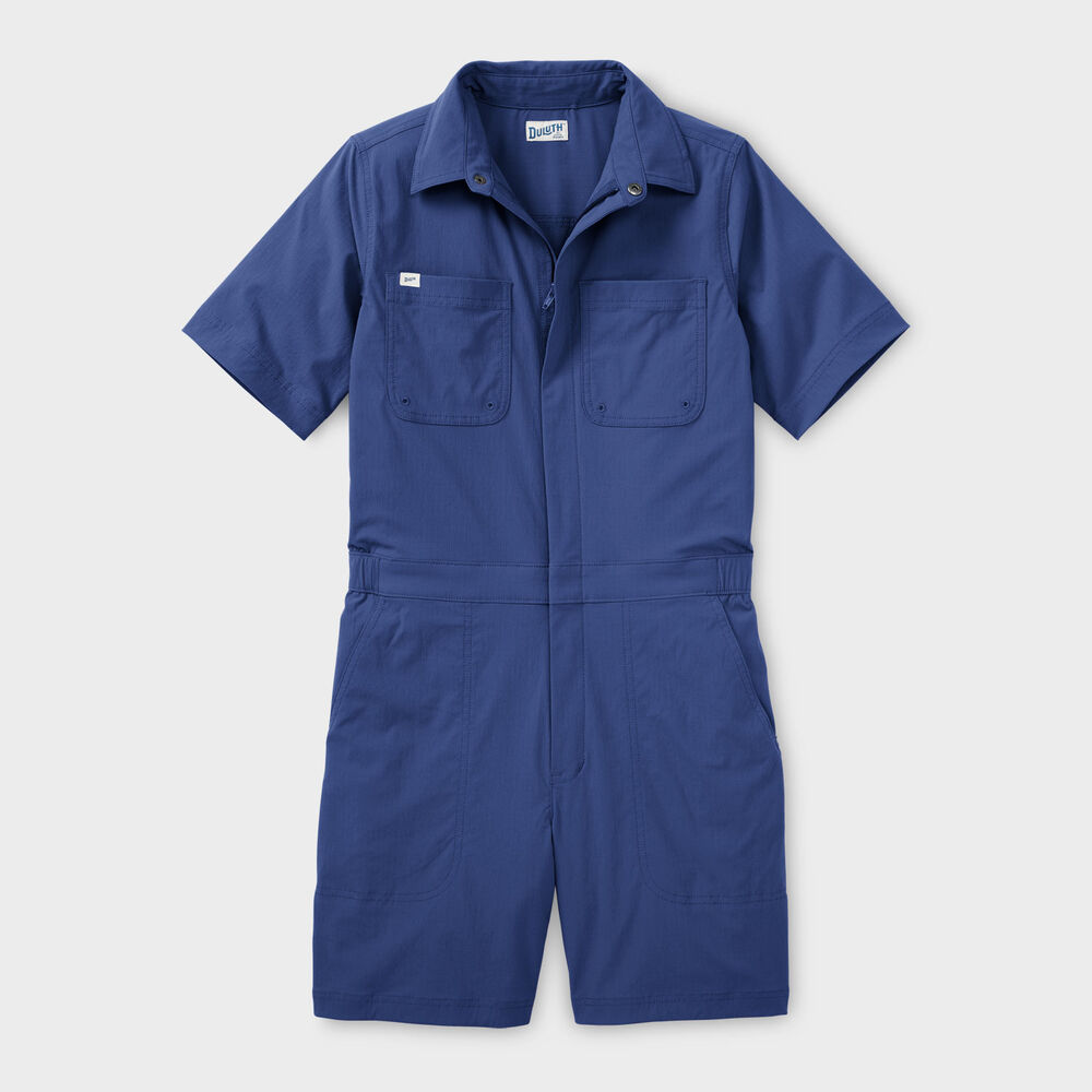Women's Heirloom Gardening 7'' Short Coveralls Main Image