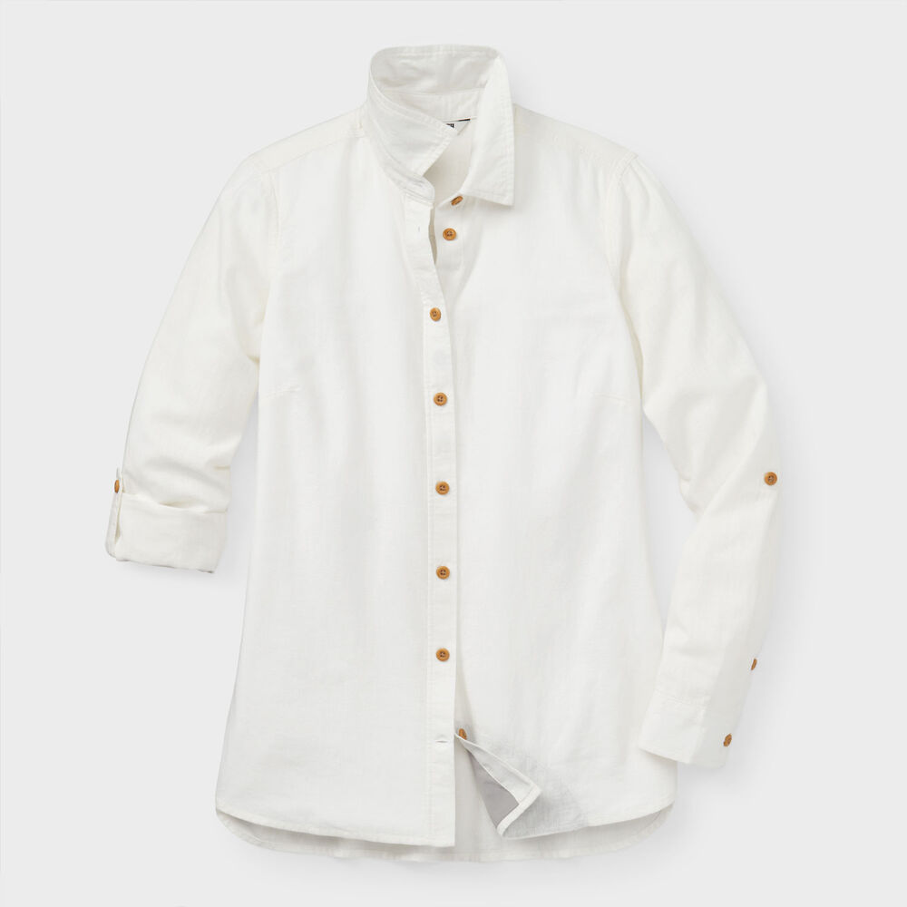 Women's Artisan Hemp Long Sleeve Shirt Main Image