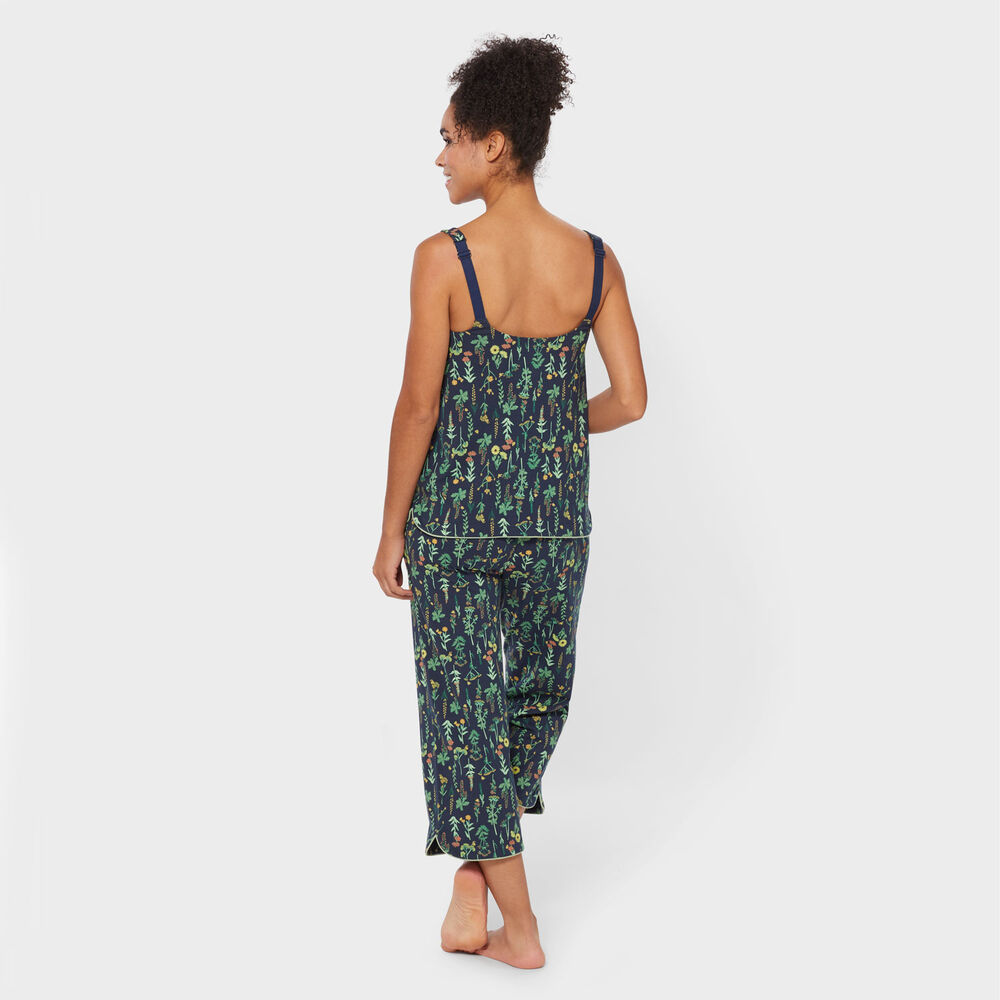 Women's Cotton Knit Printmaker Tank & Capris Sleep Set Main Image