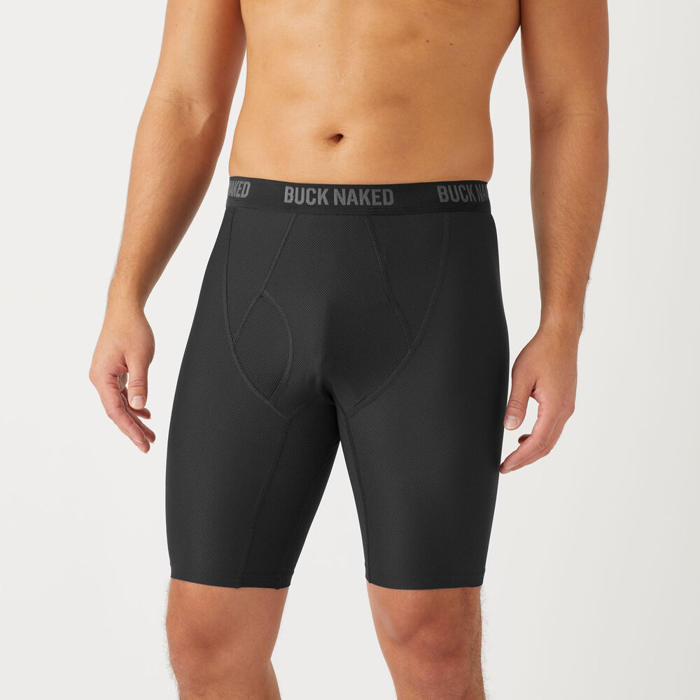 Men's Buck Naked Extra Long Boxer Briefs Main Image