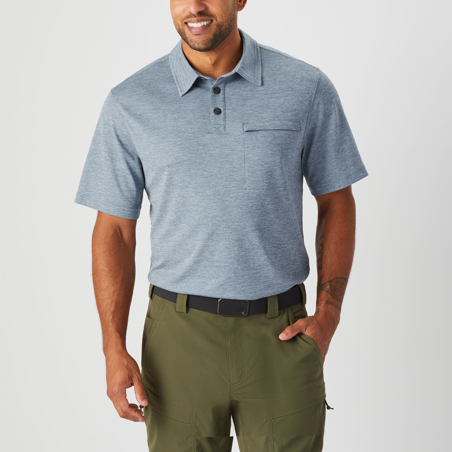 Men's Armachillo Cooling Short Sleeve Polo Shirt | Duluth Trading