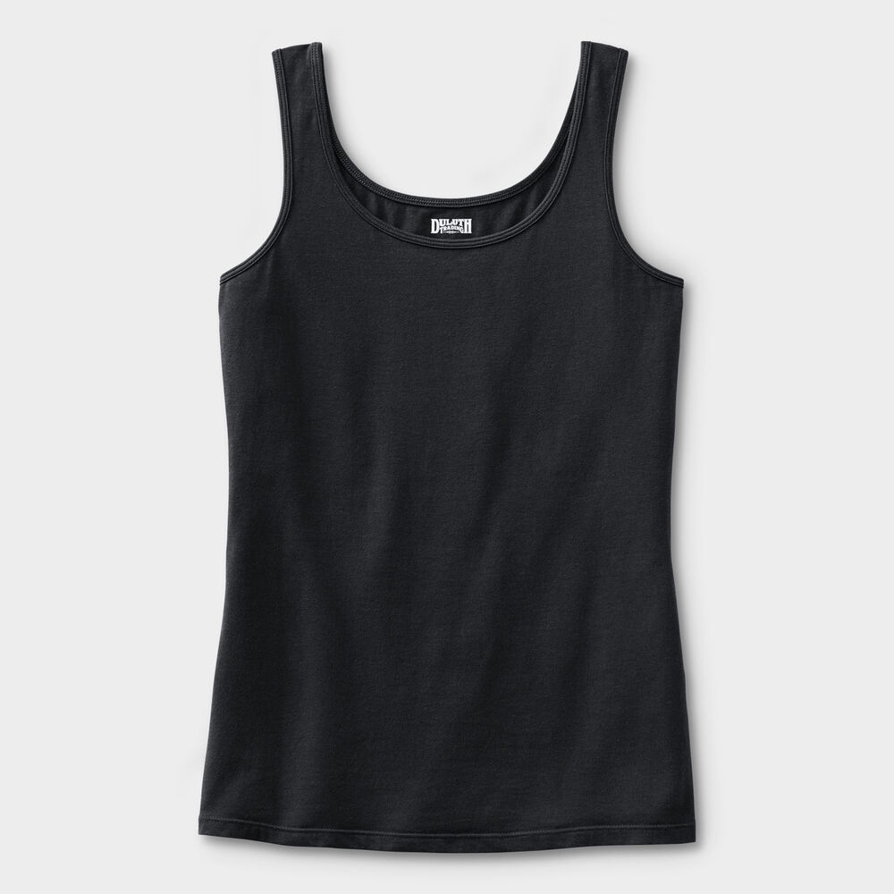 Women's Plus No-Yank Tank Main Image