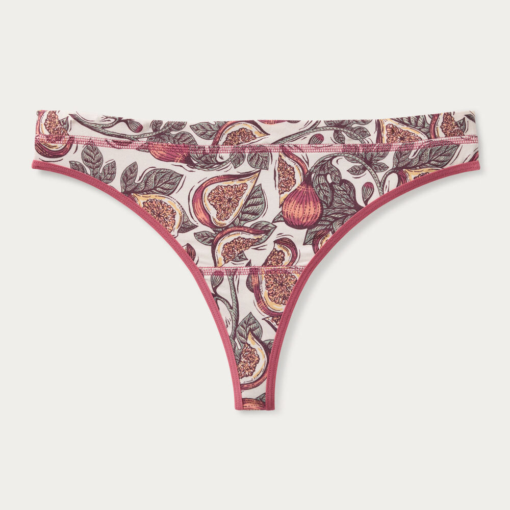 Women's Dang Soft Mid Rise Thong Main Image