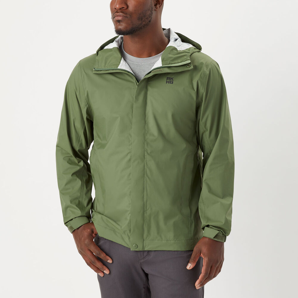 Men's AKHG Olympic Coast 2.5L Rain Jacket Main Image