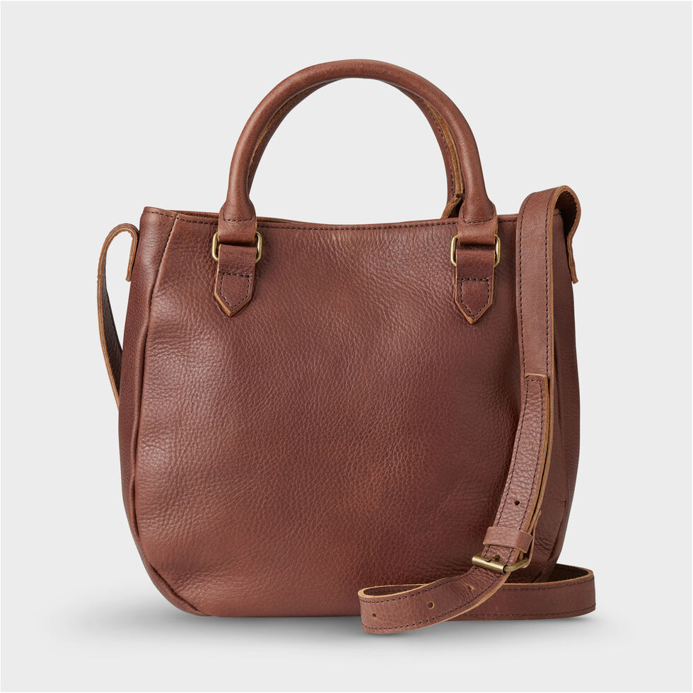 Women's Lifetime Leather Saddle Bag Duluth Trading Company