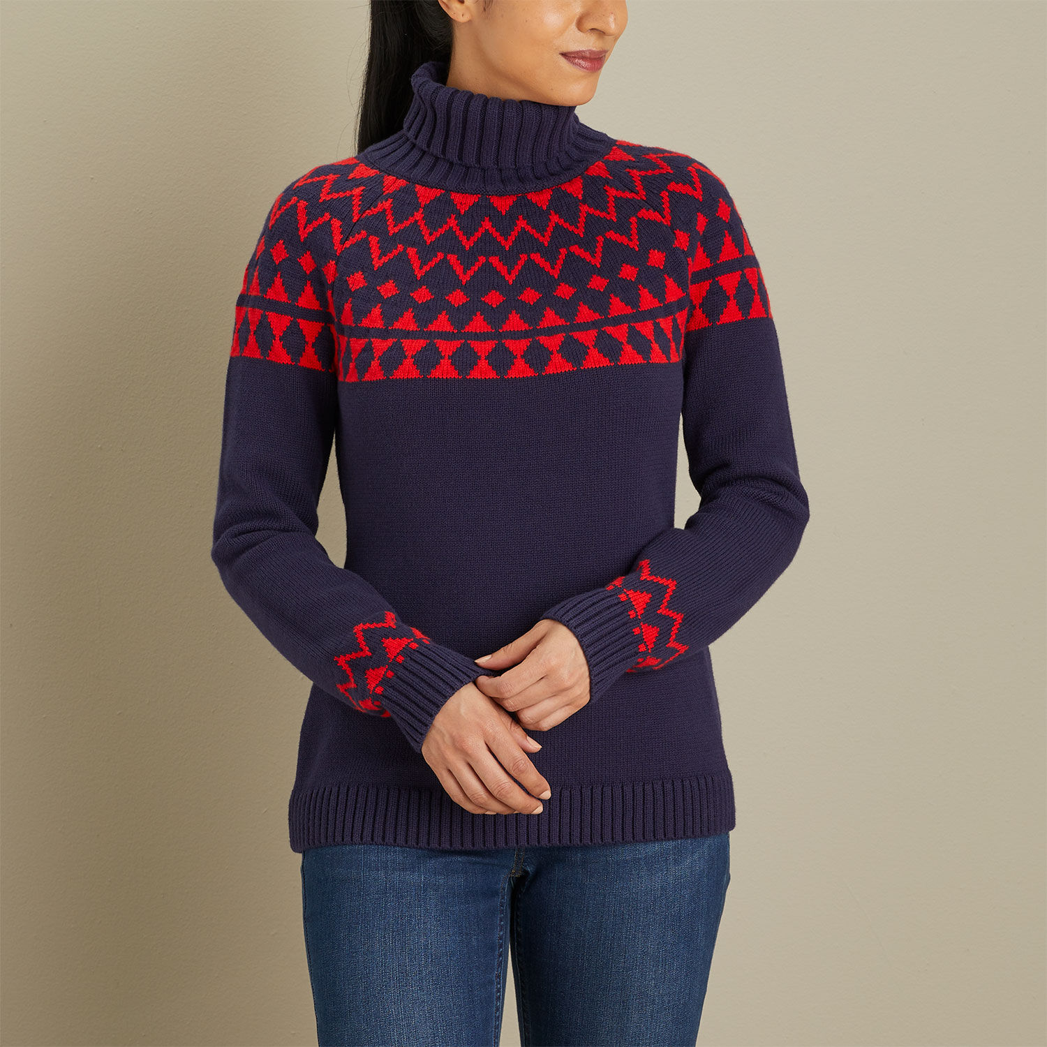 J crew fair discount isle turtleneck sweater