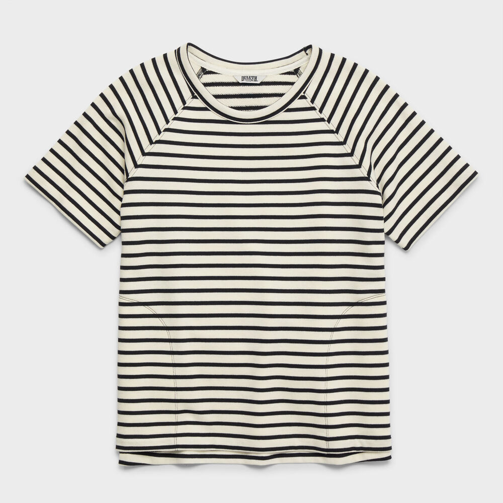 Women's Plus Canal Park Terry Short Sleeve Crewneck Main Image