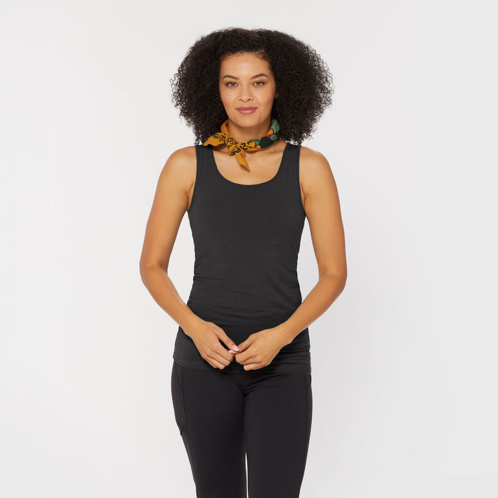 Women's No-Yank Wireless Built-In Bra Tank Main Image