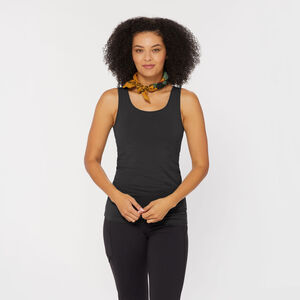Women's No-Yank Wireless Built-In Bra Tank