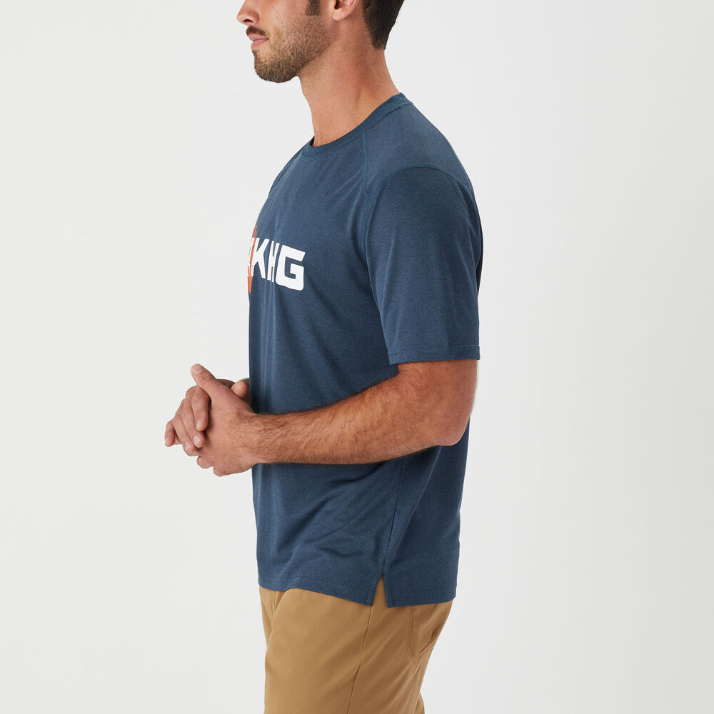 Men's AKHG Tun-Dry Short Sleeve Graphic T-Shirt Main Image