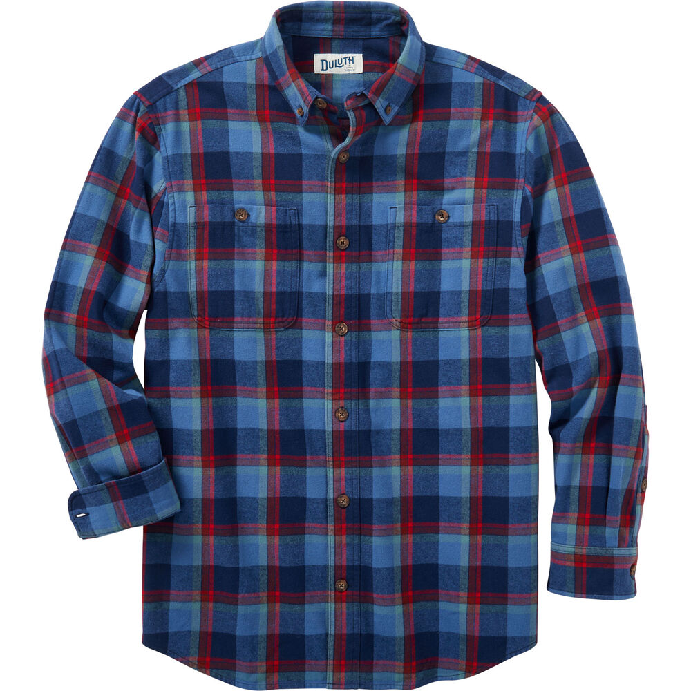Men's Free Swingin' Flannel Relaxed Fit Shirt MMP LRG TAL Main Image